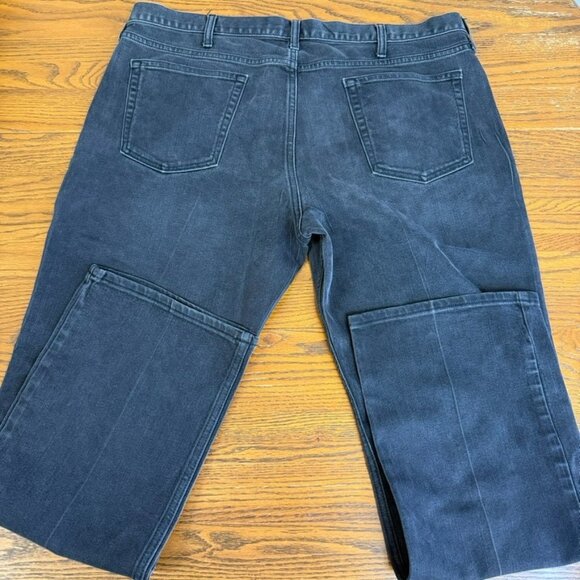 Old Navy Black Straight Leg Denim Jeans Mens Size 40x32 - Picture 5 of 5